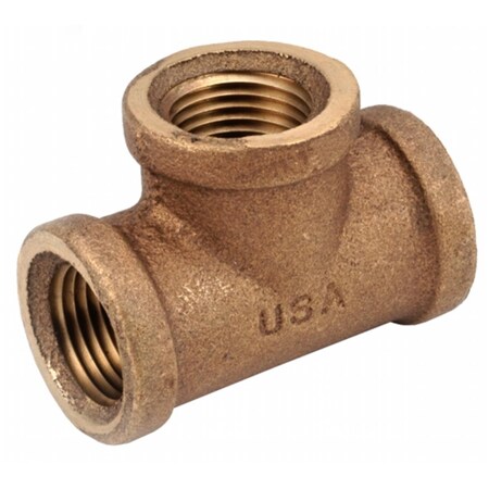 Gizmo 38 in. Brass Low Lead Tee GI649074